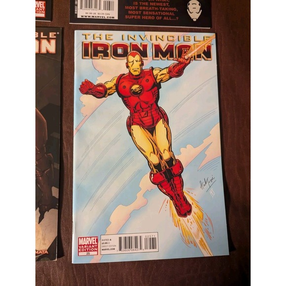 Iron Man Variant Lot (12) NM Range w/ 1st Rescue Pepper Potts MCU Marvel Comics - Picture 12 of 13